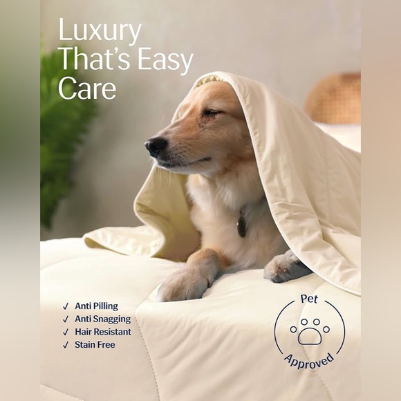 TWIN IVORY REST® Evercool® Cooling Comforter Blanket for Hot Sleepers - Picture 5 of 10